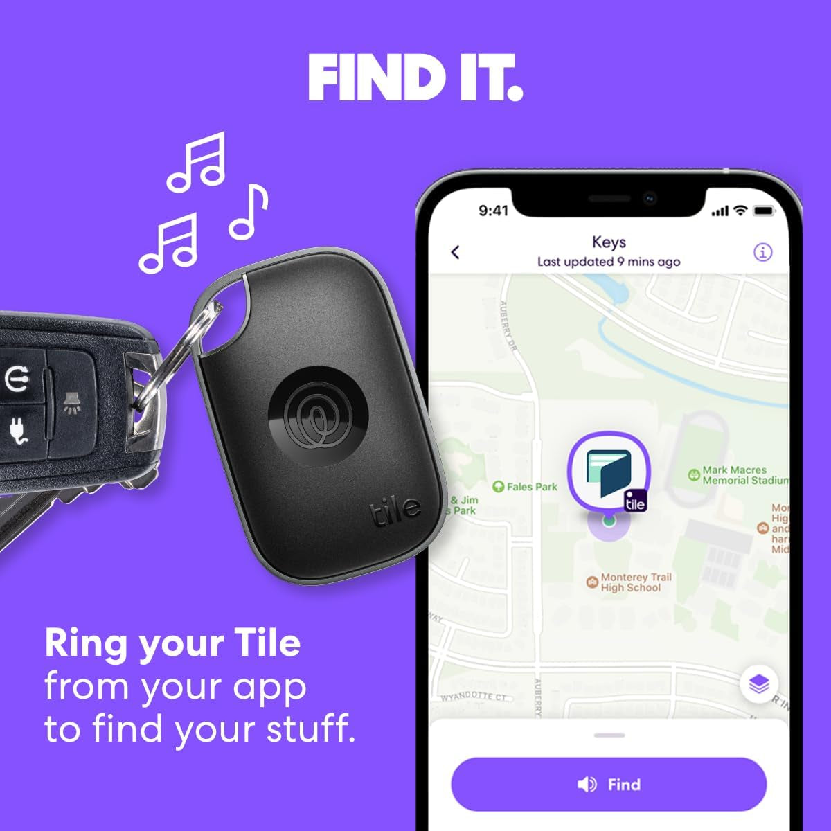by Life360 Pro - Powerful Bluetooth Tracker, Key Finder and Item Locator for Keys Bags, and More. Both Ios and Android Compatible. Phone Finder. 4-Pack (Black/White)