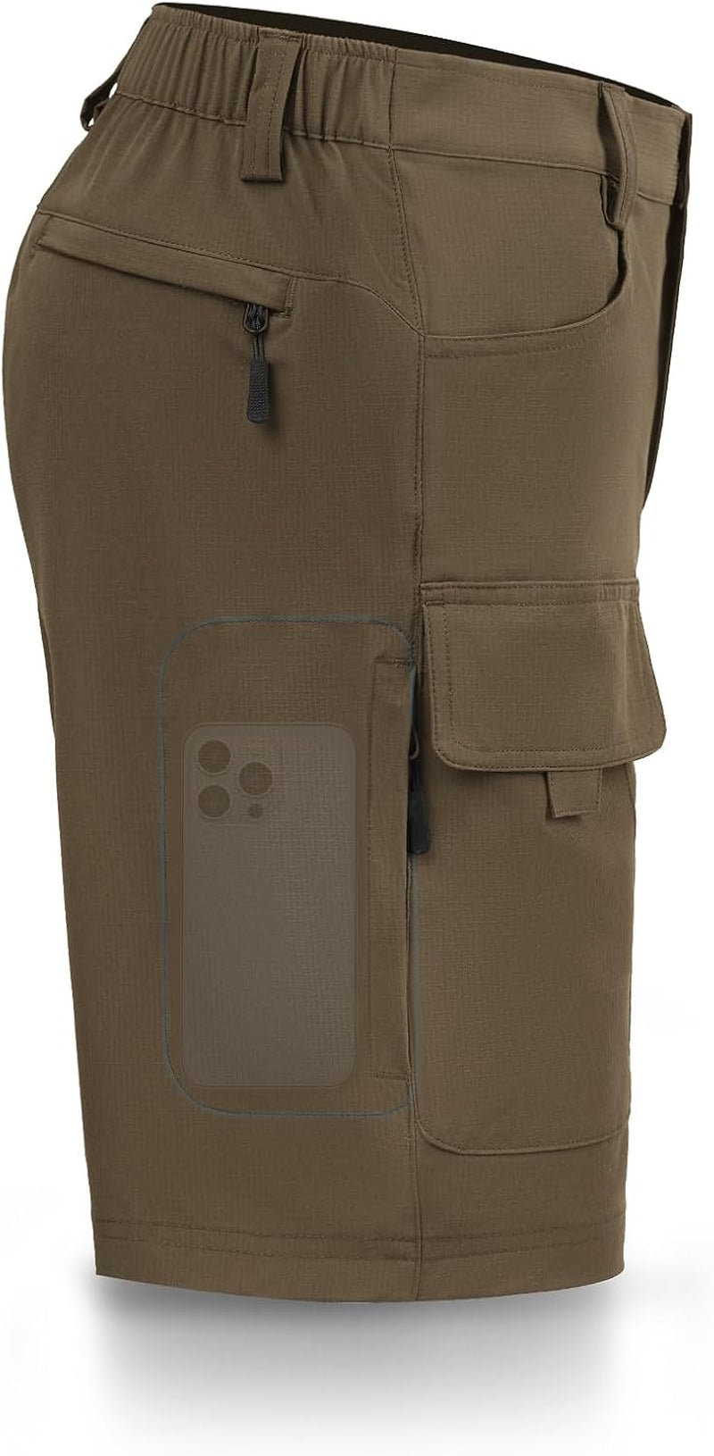 Men'S Hiking Cargo Shorts 9"/10" 