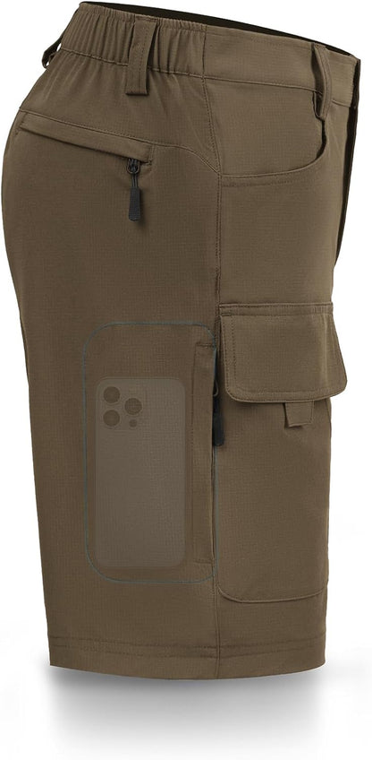Men'S Hiking Cargo Shorts 9"/10" 