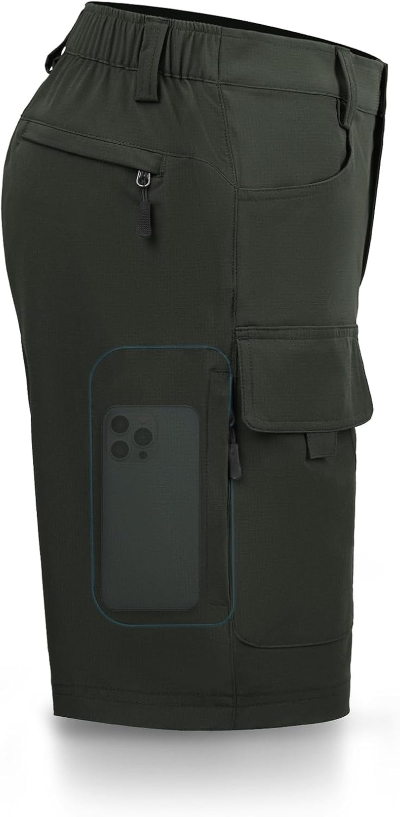 Men'S Hiking Cargo Shorts 9"/10" 