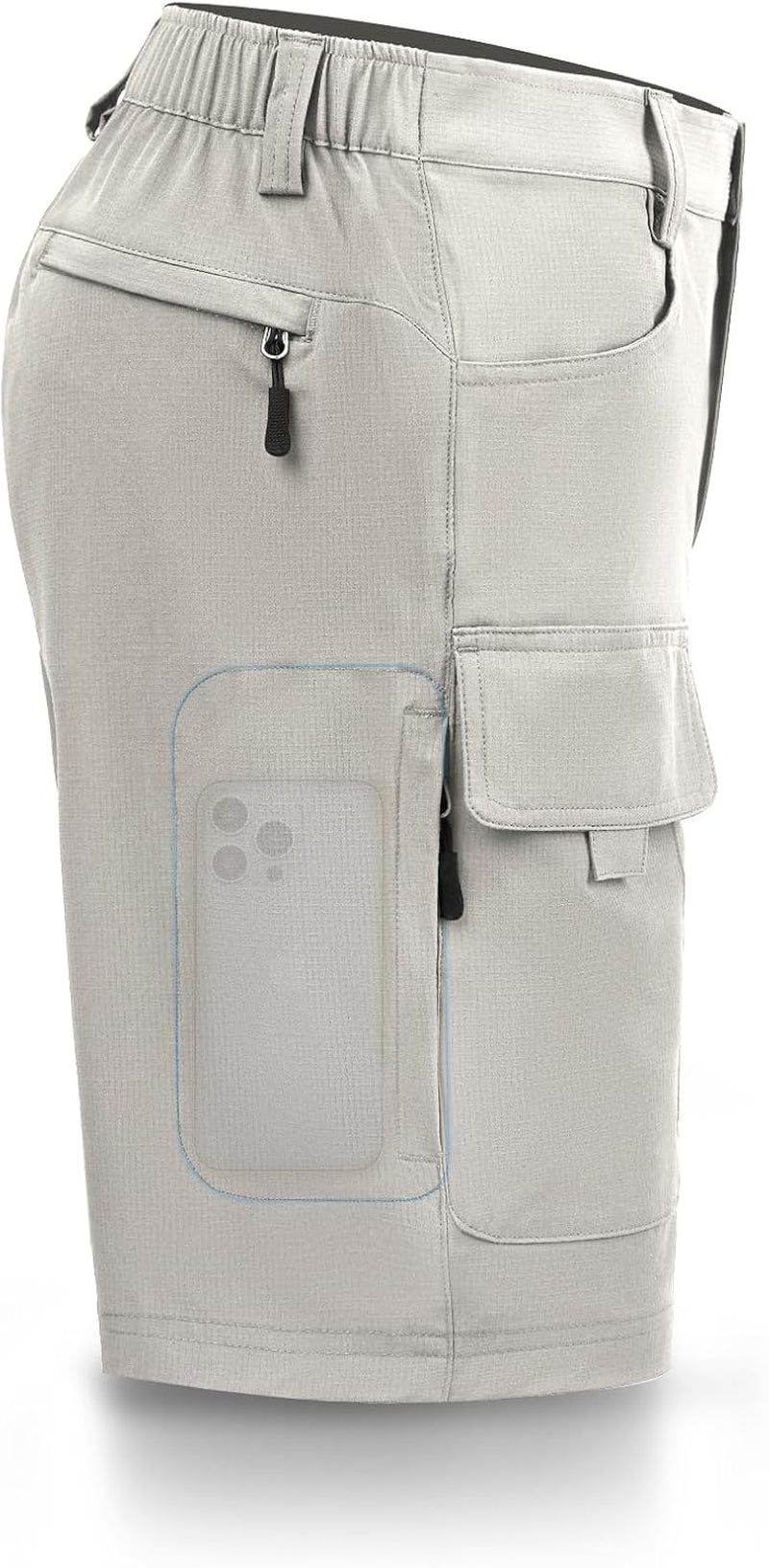 Men'S Hiking Cargo Shorts 9"/10" 