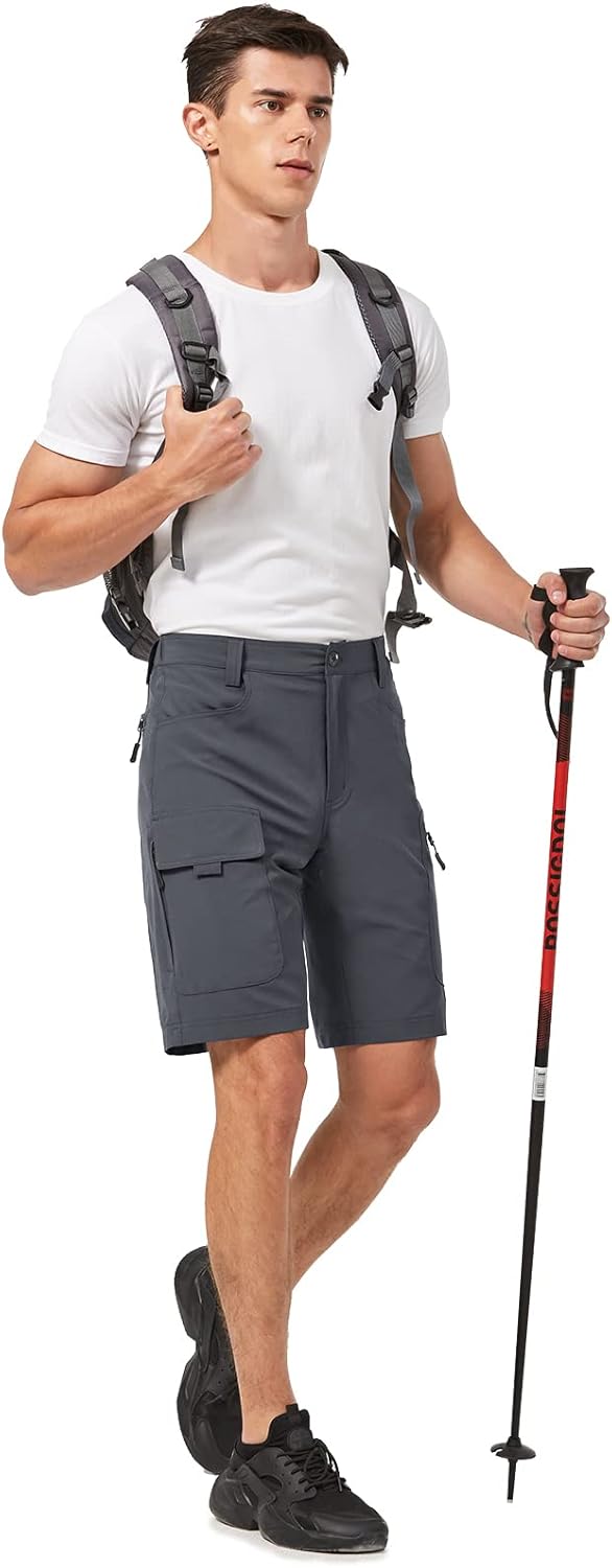 Men'S Hiking Cargo Shorts 9"/10" 