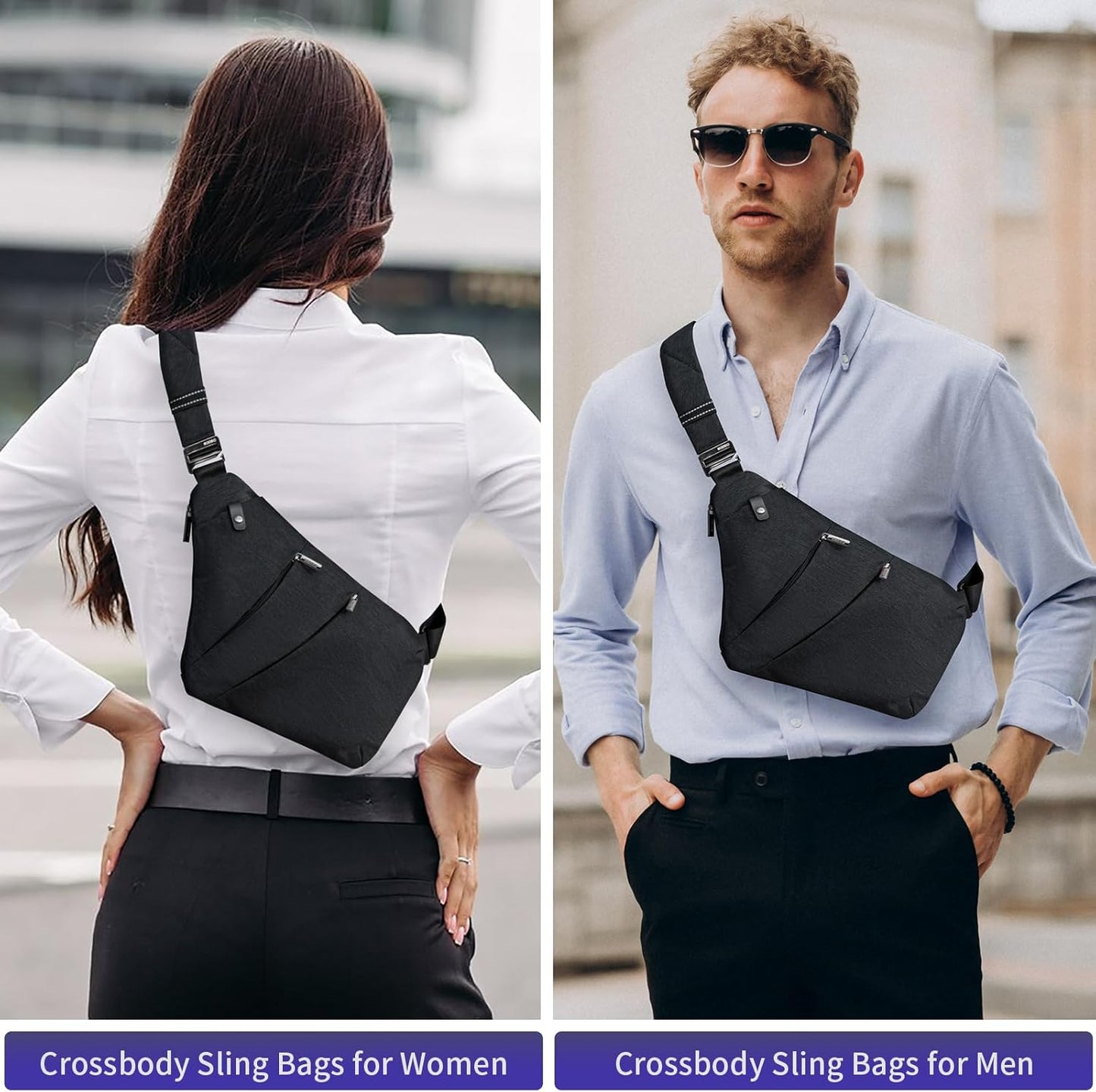 Anti Theft Crossbody Bags Sling 