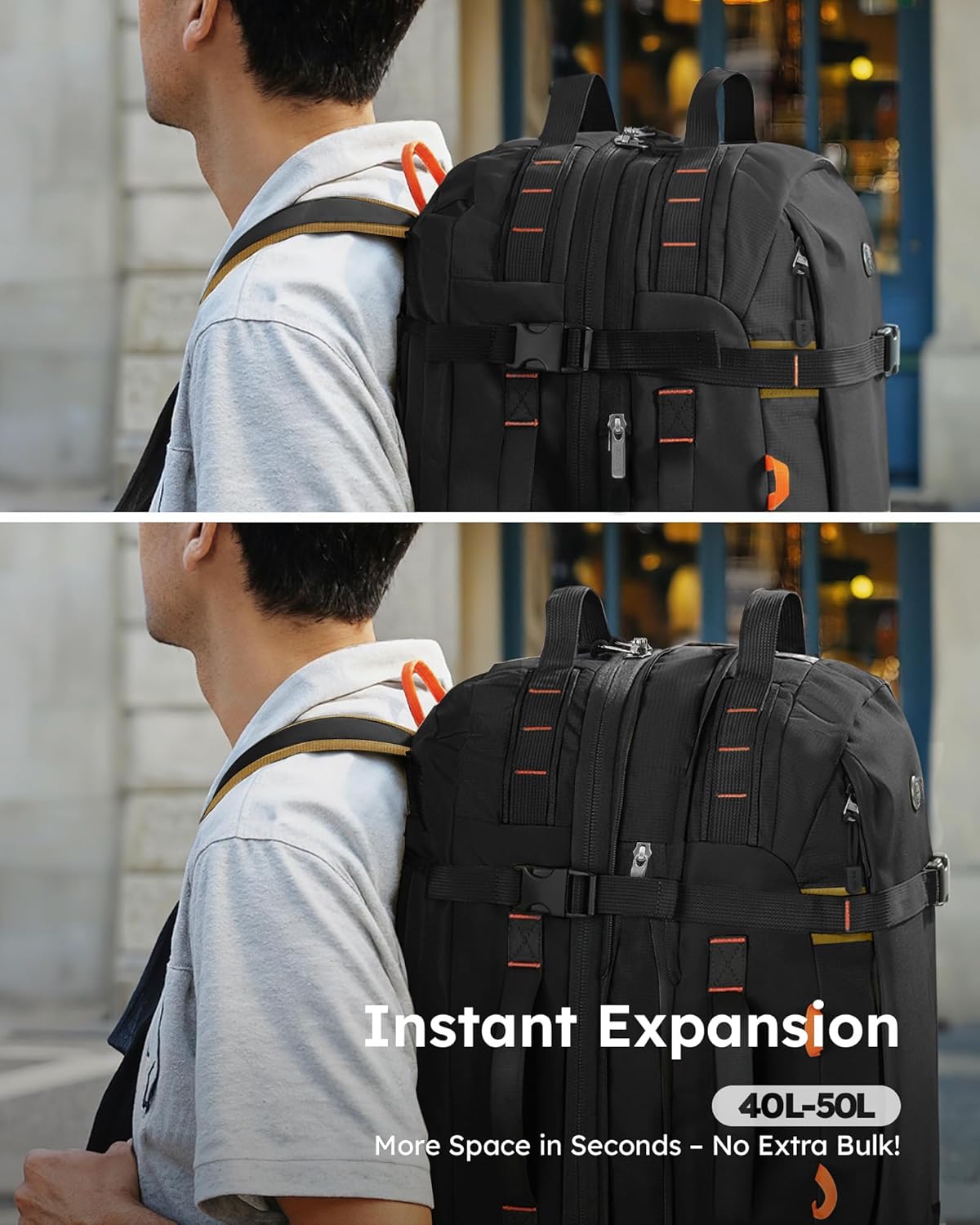 Travel Laptop Backpack, Large Carry on Backpack Flight Approved 