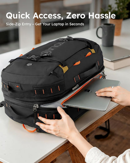 Travel Laptop Backpack, Large Carry on Backpack Flight Approved 