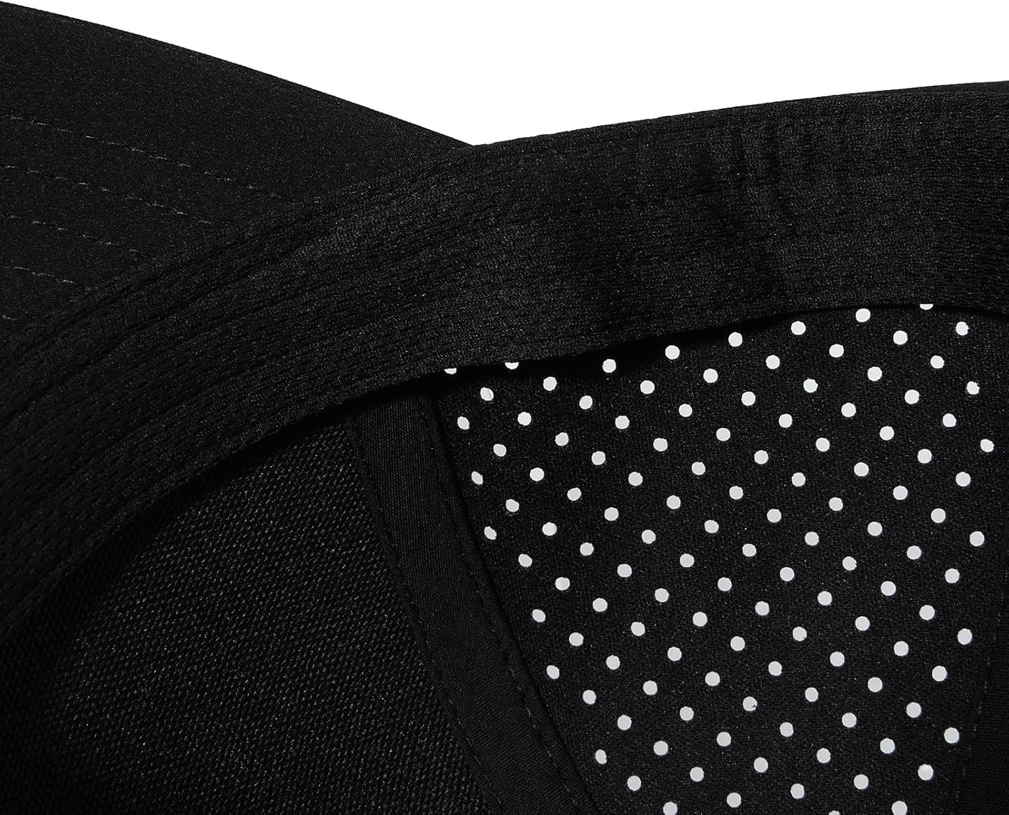 Men Quick Dry Baseball Cap Laser Cut Mesh Ball Curved Brim Snapback Hat