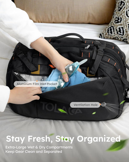 Travel Laptop Backpack, Large Carry on Backpack Flight Approved 