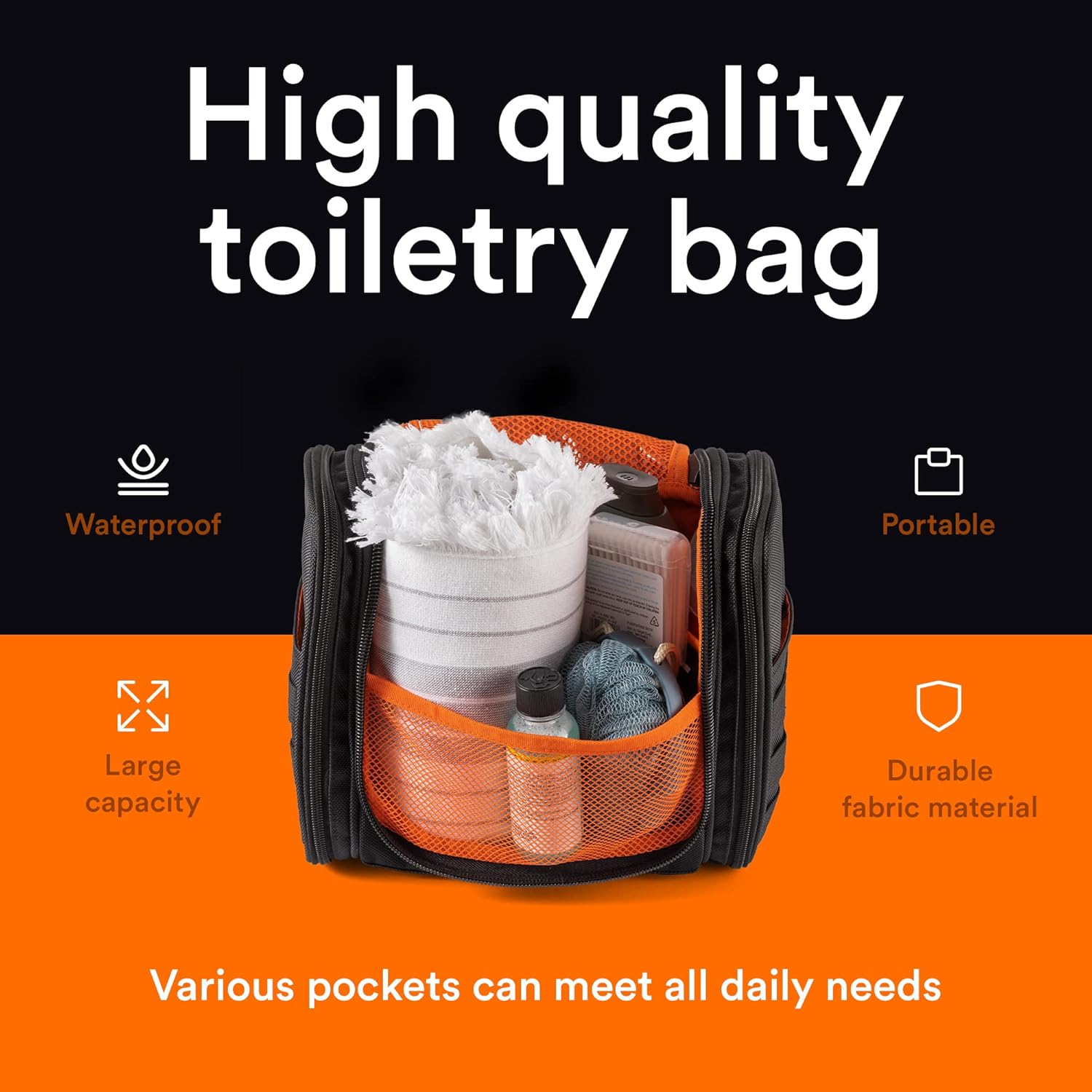 Tactical Hanging Toiletry Bag 