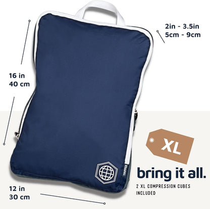 Large Compression Packing Cubes for Travel-Packing 