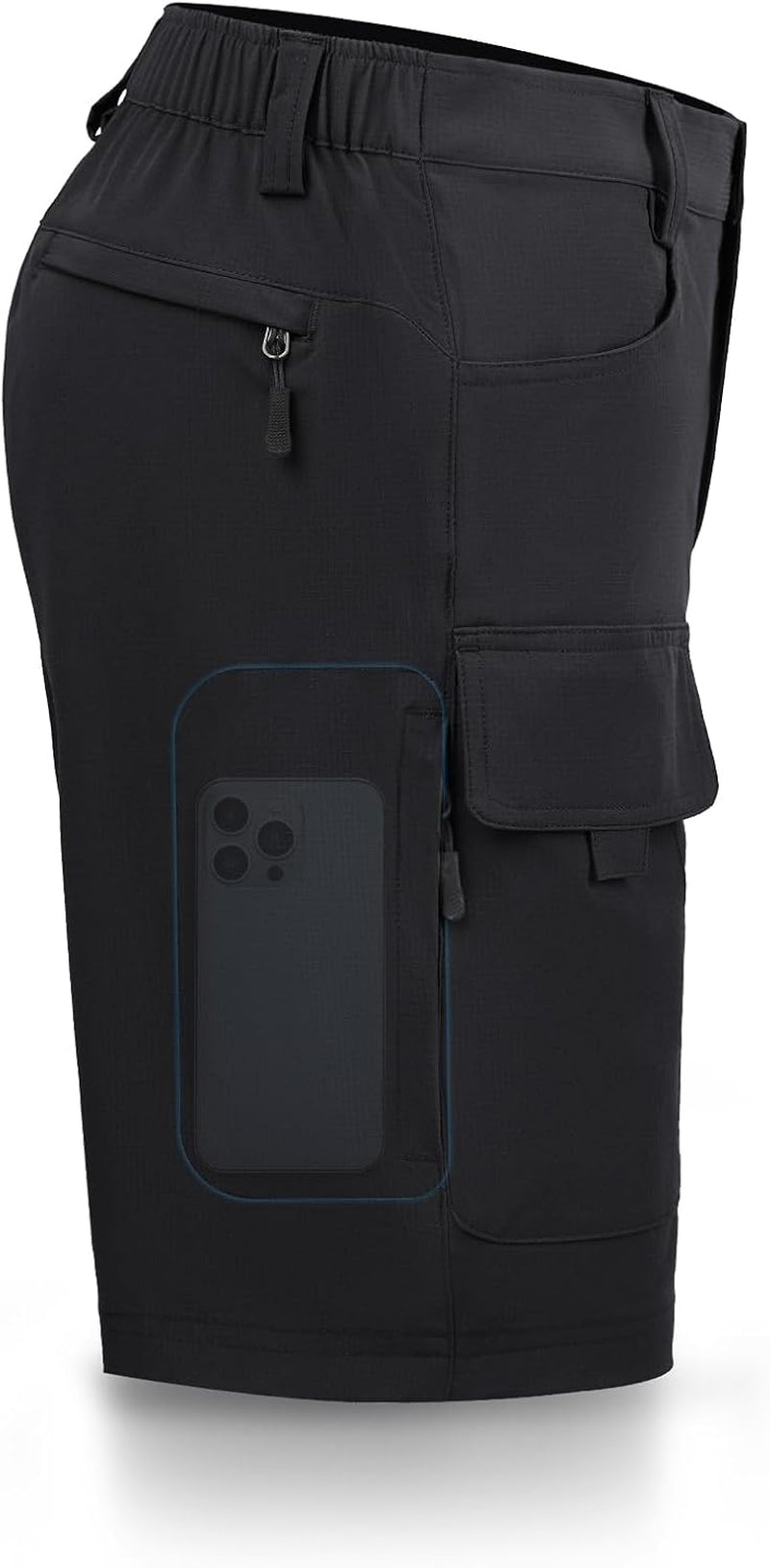 Men'S Hiking Cargo Shorts 9"/10" 